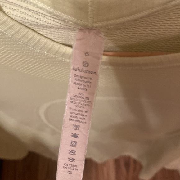 LIME GREEN : swiftly tech long sleeve : size 6 - Picture 2 of 2